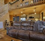 Living Room At Knotty Bear